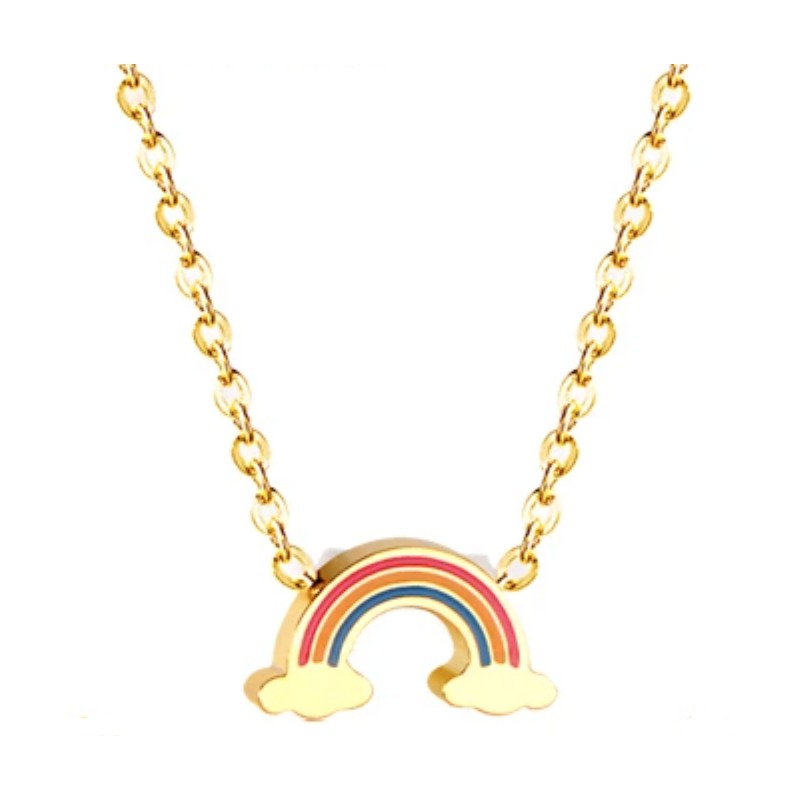 collier arc en ciel