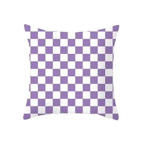 Housse de coussin Damier